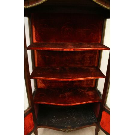 Antike französisch Kingwood Vernis Martin Schrank