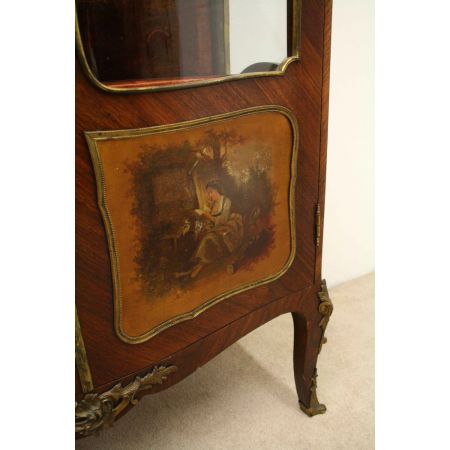 Antike französisch Kingwood Vernis Martin Schrank