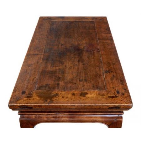 Antikes Paar chinesische Qing-Beistelltische aus dem 19. Jahrhundert