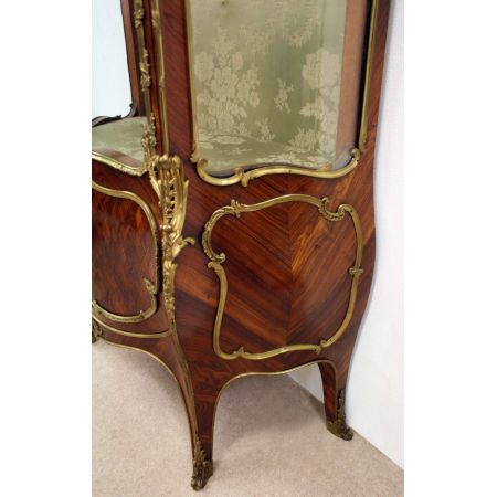 Französisch Kingwood Vitrine um 1870