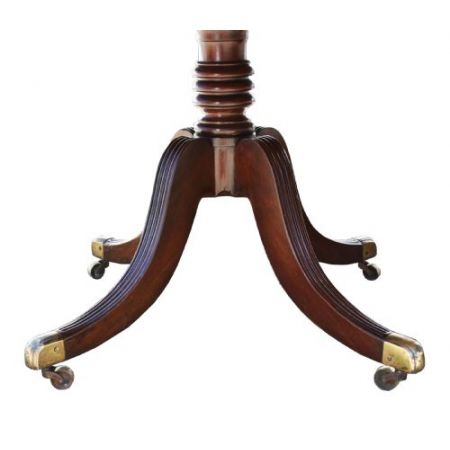 Regency Gateleg-Esstisch aus Mahagoni Massivholz
