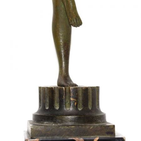 Antike Art Deco Bronzefigur von Serge Zelikson