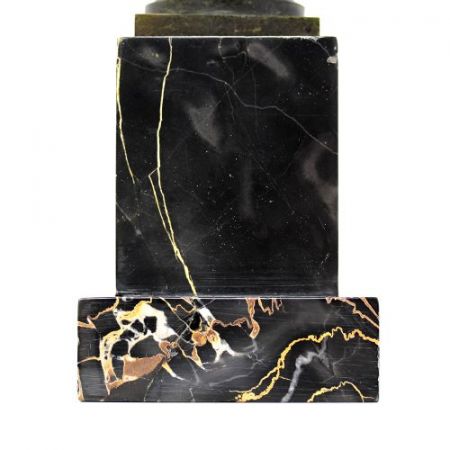 Antike Art Deco Bronzefigur von Serge Zelikson