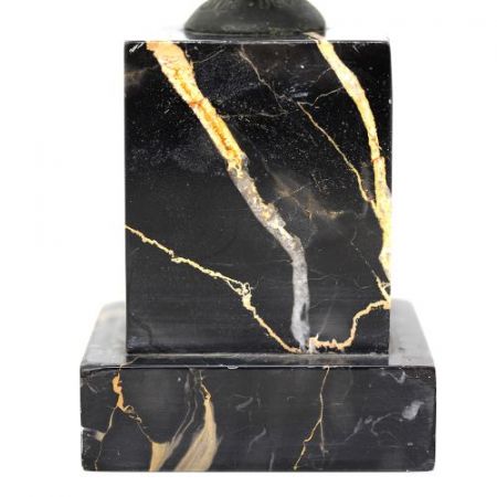 Antike Art Deco Bronzefigur von Serge Zelikson