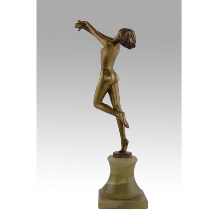 Antike Art-Deco- Skulptur von Josef Lorenzl