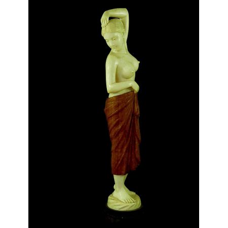 Antike Art-Déco Statue von ca. 1930 