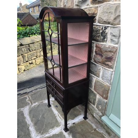 Antiker Musikschrank aus Mahagoni