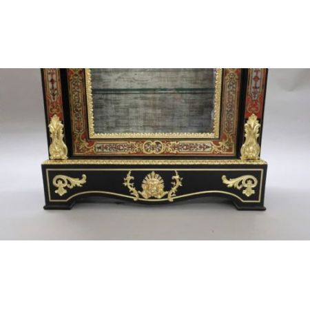 Antikes Paar viktorianischer Boulle Nachtschränkchen aus England