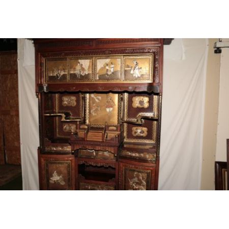! Antikes japanisches Sadhana-Schrank