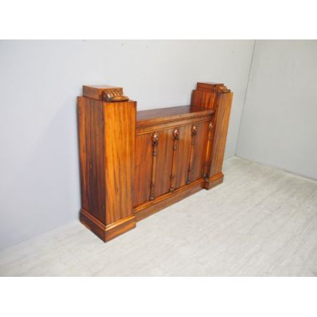 Antiker Goncalo Alves (Tiegerholz) Schrank aus der Regency Zeit