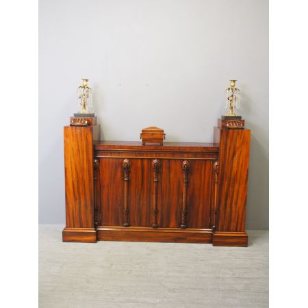 Antiker Goncalo Alves (Tiegerholz) Schrank aus der Regency Zeit