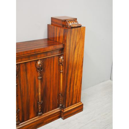 Antiker Goncalo Alves (Tiegerholz) Schrank aus der Regency Zeit