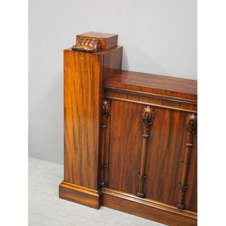 Antiker Goncalo Alves (Tiegerholz) Schrank aus der Regency Zeit