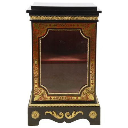 Premium! Antikes Paar Boulle Pier Schränke aus dem 19. Jahrhundert.