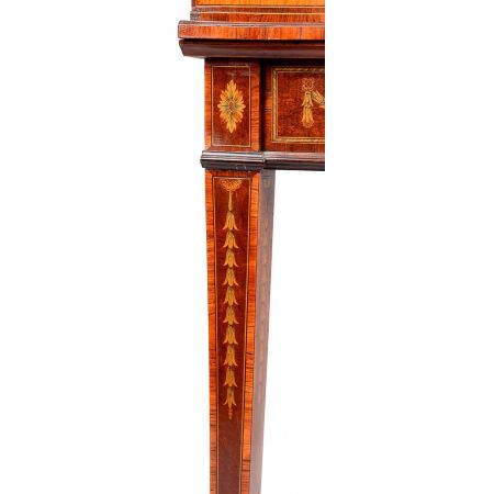 Antiker Schreibtisch aus der edwardianischen Zeit, 19. Jahrhundert.