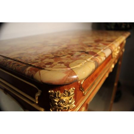 Antike französische Vitrine mit Kingwood & Ormolu