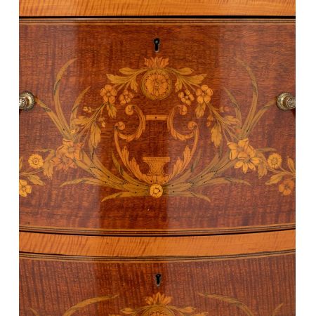 Antike Edwards und Roberts Vitrine aus Eiche