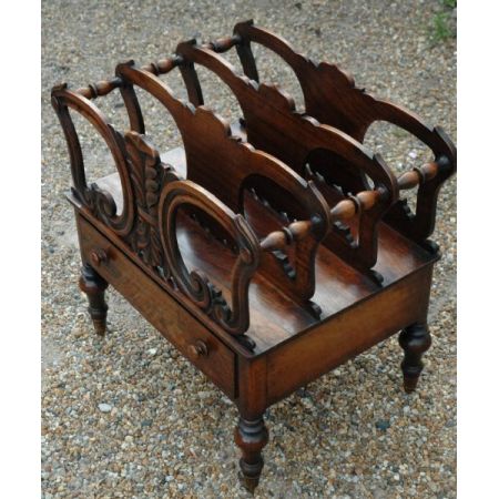 Antiker Palisander Zeitungsständer aus der Zeit  William IV 