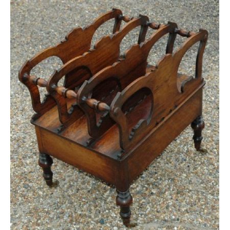 Antiker Palisander Zeitungsständer aus der Zeit  William IV 