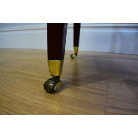 Antiker Mahagoni Zeitungsständer