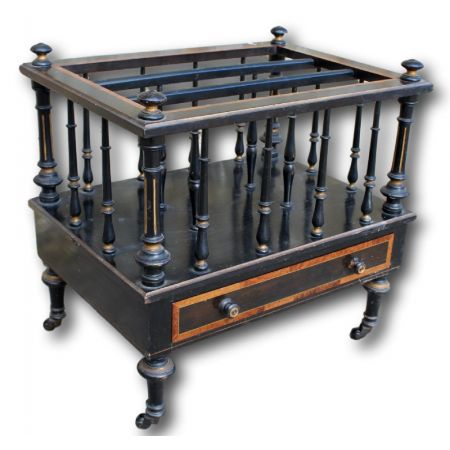 Antiker viktorianischer Zeitungsständer von ca 1880