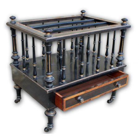 Antiker viktorianischer Zeitungsständer von ca 1880