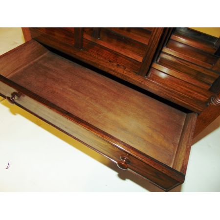 Antiker Palisander Zeitungsständer im Regency Stil von ca 1810