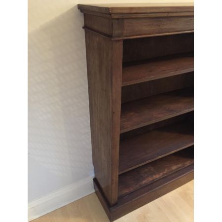 Großes antikes Mahagoni Bücherregal aus der edwardianischen Epoche 