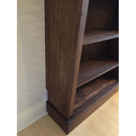 Großes antikes Mahagoni Bücherregal aus der edwardianischen Epoche 