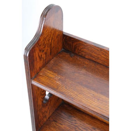 Antikes offenes Bücheregal aus Eichenholz von Liberty and co