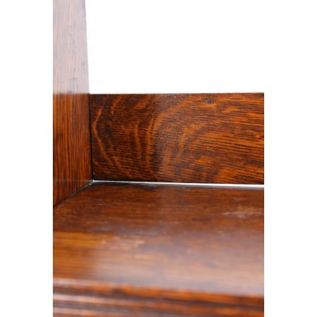 Antikes offenes Bücheregal aus Eichenholz von Liberty and co