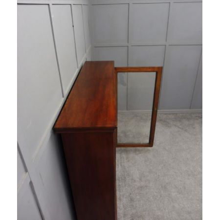 Antiker viktorianischer Bücherschrank aus Mahagoni