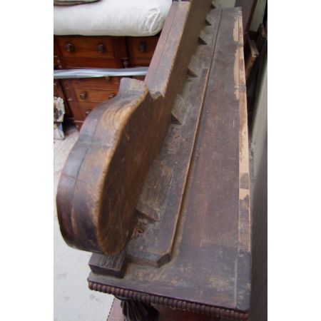 Antikes Wasserfall Bücherregal aus Mahagoni aus der Zeit  William IV