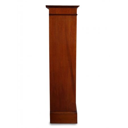 Antikes großes offenes Bücherregal aus Mahagoni