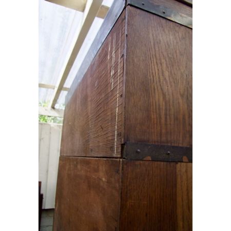 Antikes Eichenholz Stapel Bücherschrank von Globe Wernicke