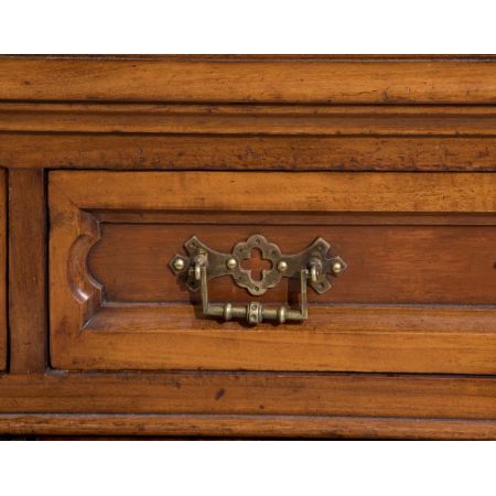 Antiker viktorianischer Bücherschrank aus massivem Mahagoni