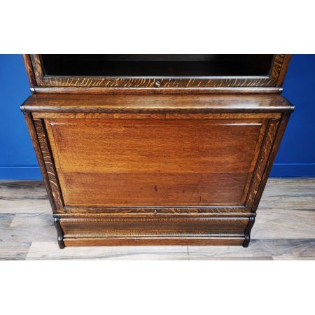 Großer antiker Globe Wernicke Barristers Bücherschrank von ca 1900