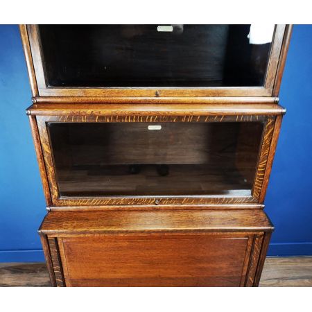 Großer antiker Globe Wernicke Barristers Bücherschrank von ca 1900