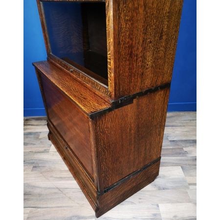 Großer antiker Globe Wernicke Barristers Bücherschrank von ca 1900