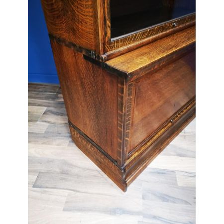 Großer antiker Globe Wernicke Barristers Bücherschrank von ca 1900