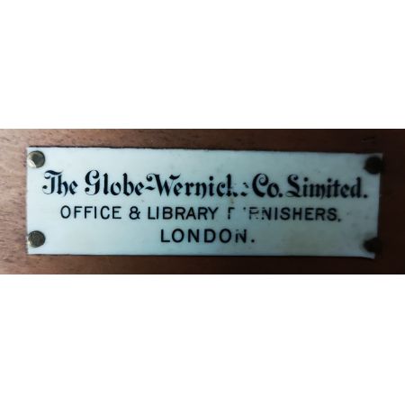 Großer antiker Globe Wernicke Barristers Bücherschrank von ca 1900