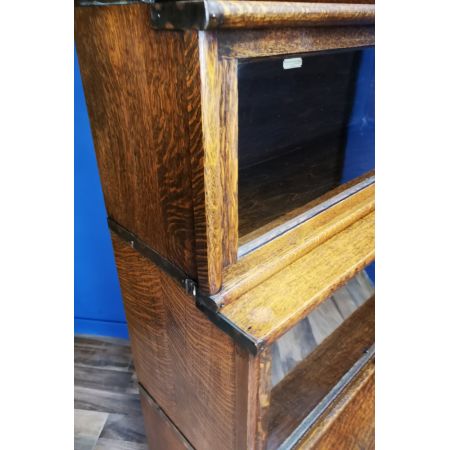 Großer antiker Globe Wernicke Barristers Bücherschrank von ca 1900