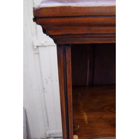 Antikes Edles Massivholz Mahagoni Bücherregal aus dem 19. Jahrhundert