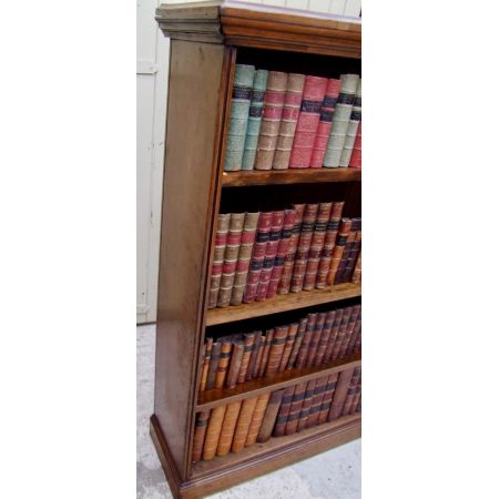 Antikes Edles Massivholz Mahagoni Bücherregal aus dem 19. Jahrhundert