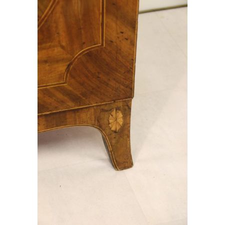 Antiker Flame - Mahagoni Bücherschrank / Vitrine aus Zeit von George III