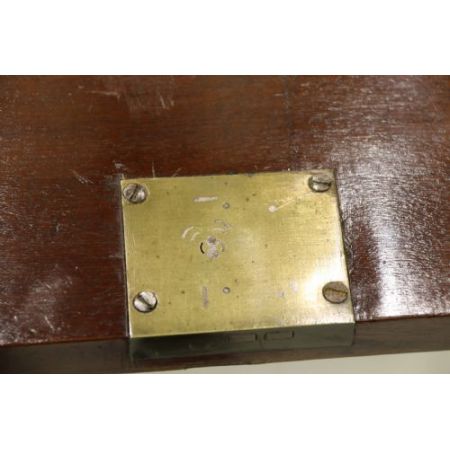 Antiker Flame - Mahagoni Bücherschrank / Vitrine aus Zeit von George III