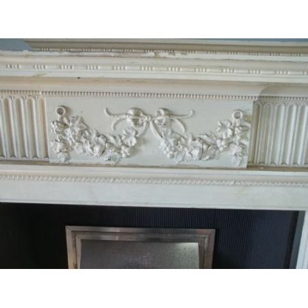 Ein seltenes Paar antiker Weichholz Kaminumrandungen im Regency Stil aus dem 19. Jahrhundert 