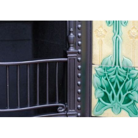 Antiker extra hoher englischer Kamin