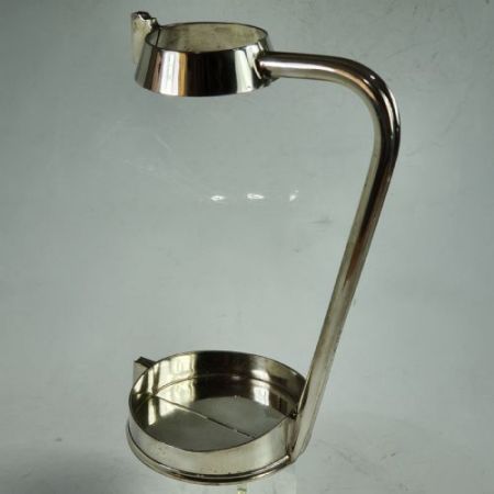 Setlener, epns versilberter "Club" Flaschenhalter/Servierer von Mappin & Webb, antik um 1900