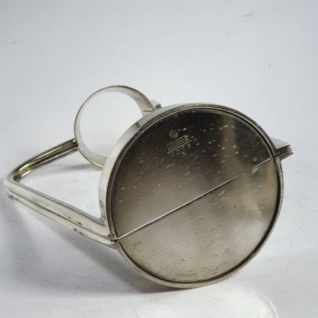 Setlener, epns versilberter "Club" Flaschenhalter/Servierer von Mappin & Webb, antik um 1900